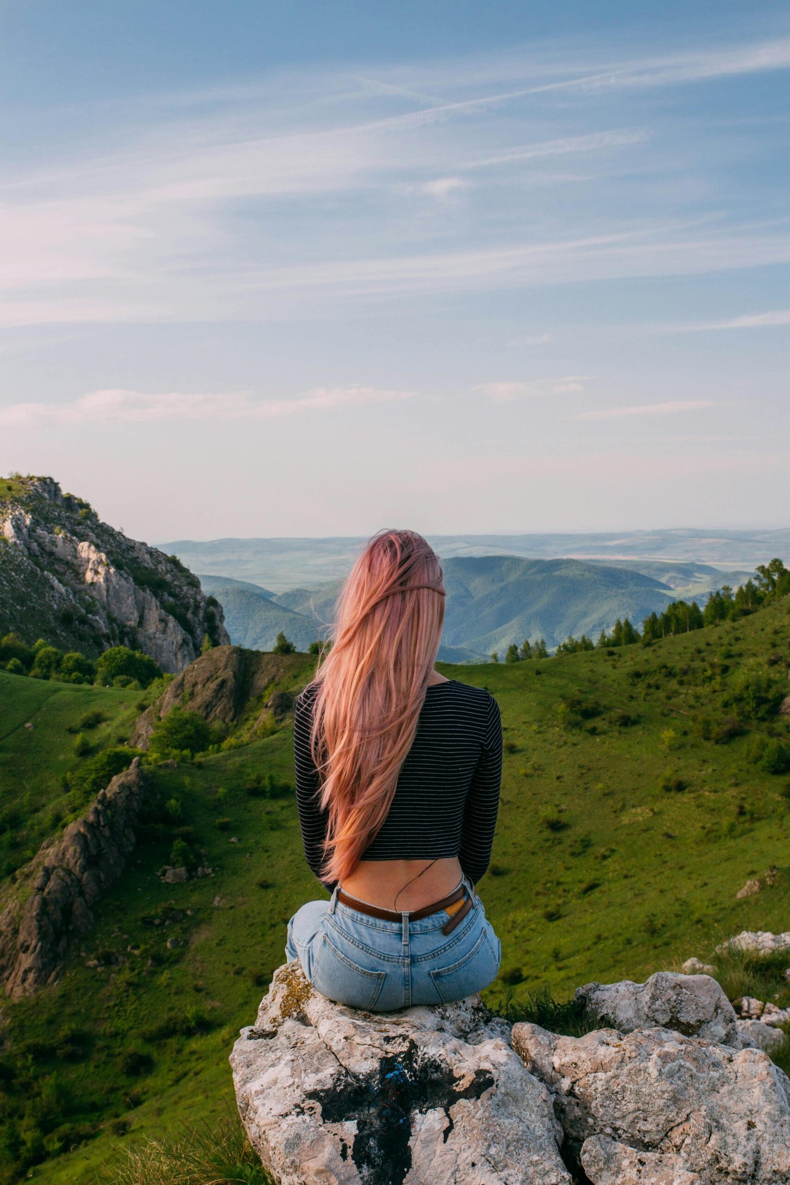 woman on journey of discovering sexuality